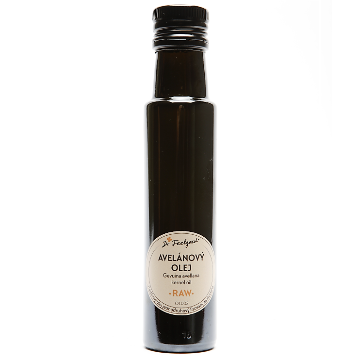 Dr. Feelgood Avelanový olej RAW 100ml sklo