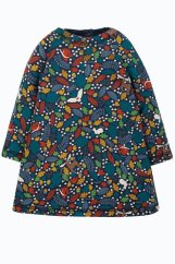 FRUGI oboustranné šaty z BIO bavlny Sova