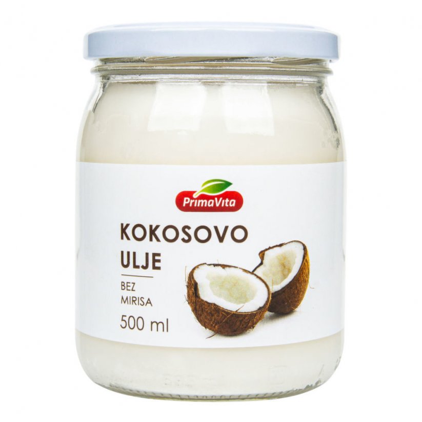 PrimaVita Kokosový olej dezodorizovaný 500ml