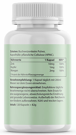 Biotanicals ZINOK 120 kapsúl