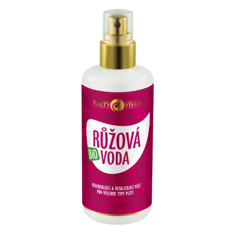 Purity Vision Květová voda Růžová BIO 200ml