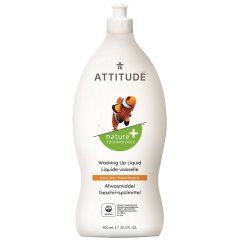 Attitude Prostředek na mytí nádobí s vůní citronové kůry 700 ml