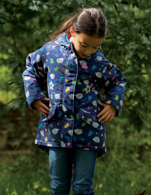 FRUGI Nepromokavá bunda Explorer Ježek