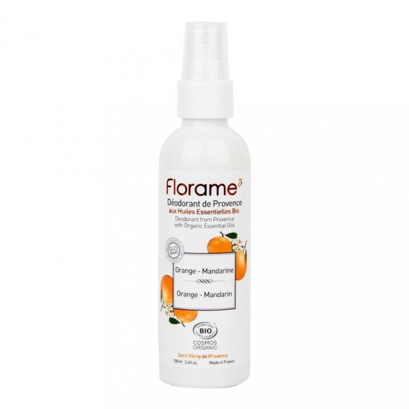 Florame Deodorant sprej z Provence pomaranč a mandarínka BIO 100ml