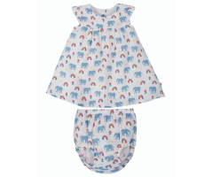 FRUGI šaty s kalhotkami z BIO bavlny DOLLY