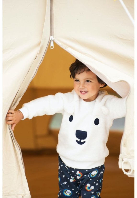 FRUGI Fleecová Mikina Tedy