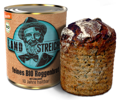 Žitný chléb BIO Demeter trvanlivý až 10 let 420 g | Landstreicher