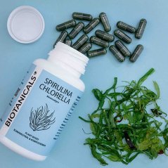Biotanicals SPIRULINA a CHLORELA 120 kapsúl bioregal3