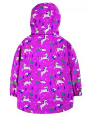 FRUGI Nepremokavá bunda Puddle Buster Jednorožec