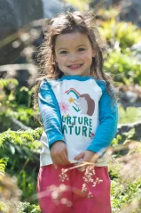 FRUGI Tričko z BIO bavlny s dlouhým rukávem NURTURE NATURE II.