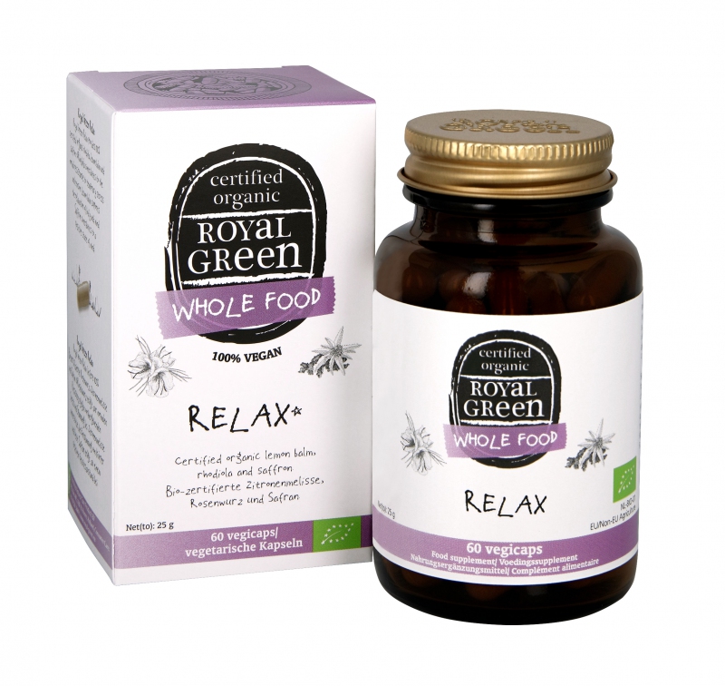 Royal Green Relax BIO 60 kapsúl