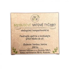 Eat Green Bambusové tyčinky do uší  200ks