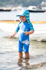 FRUGI Plavecký overal UPF 40+ SHARK