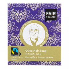 Fair Squared Tuhý šampon olivový pro normální vlasy 2x80g