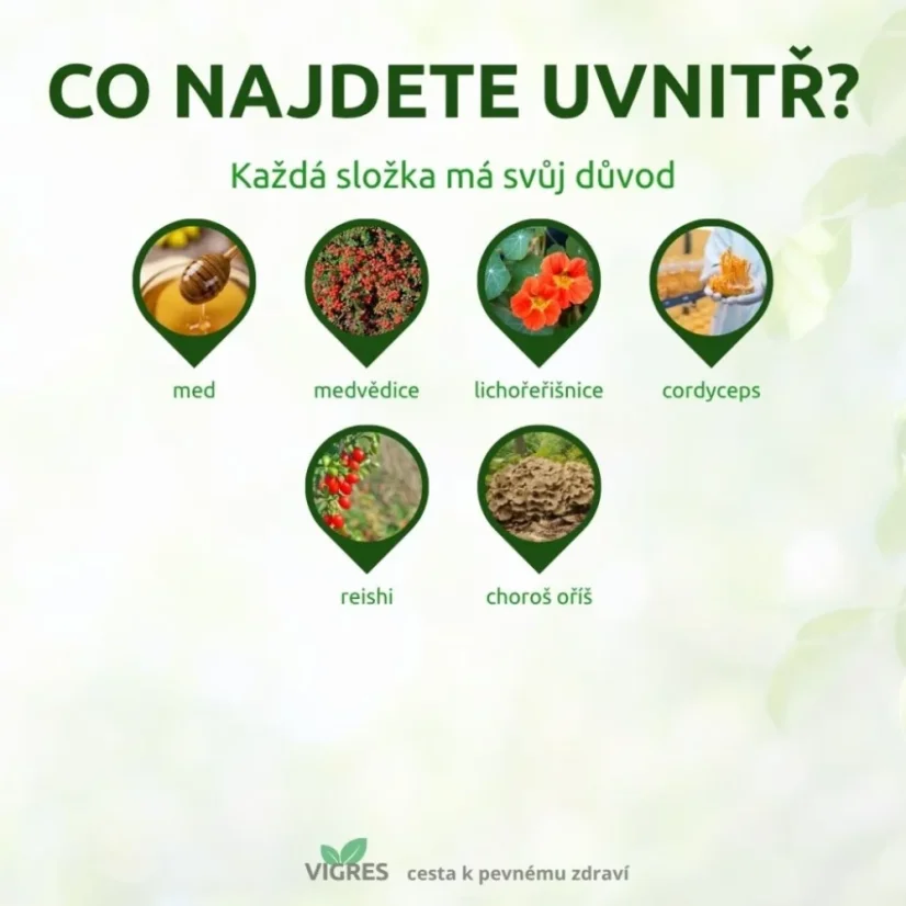 Vigres UROFIT - med na podporu močového měchýře 900g