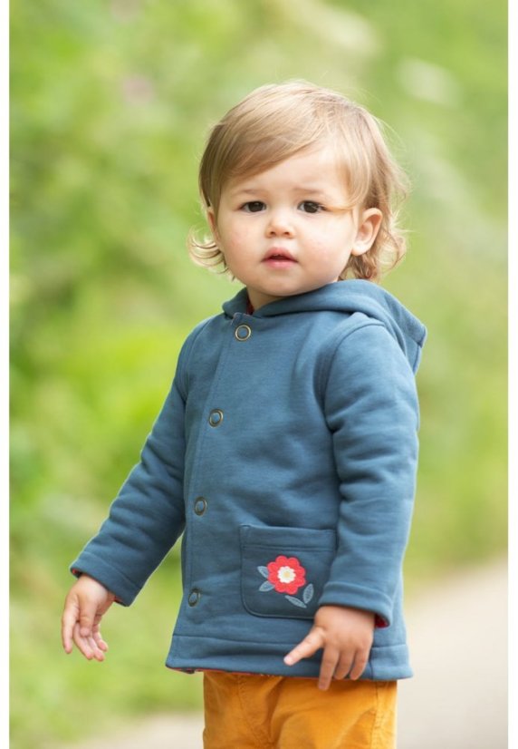 Oboustranná teplá mikina z organické bavlny SCANDI