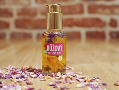 Purity Vision Růžový pleťový olej s opuncií a Q10 BIO 45ml