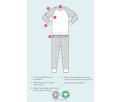 FRUGI pyžamko z BIO bavlny JIM JAM