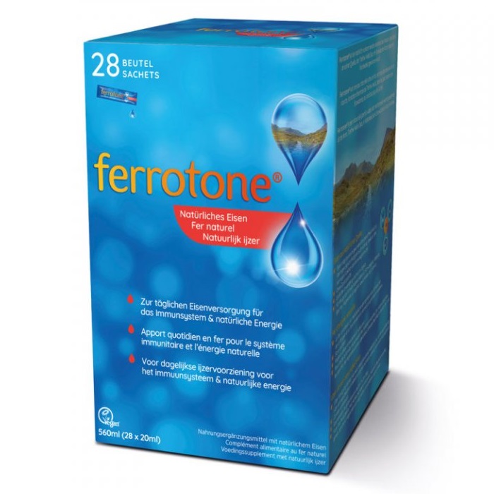 Ferrotone® Original 100% prírodný zdroj železa 28 denné balenie
