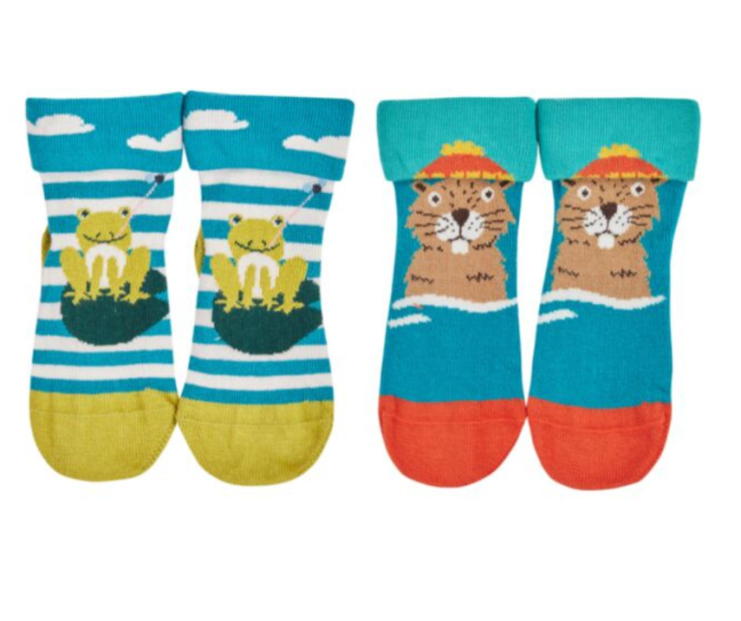 FRUGI ponožky z BIO bavlny 2-balení