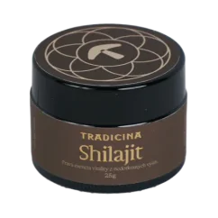 Shilajit RAW 25 g – himálajská pryskyřice pro energii, vitalitu a rovnováhu | Tradicina
