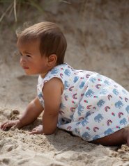 FRUGI šaty s kalhotkami z BIO bavlny DOLLY