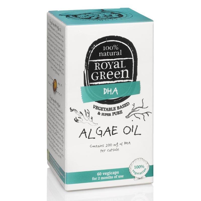 Royal Green Olej z morských rias (Algae oil) 60 kapsúl
