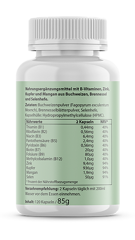 Biotanicals BIOTIN, SELÉN A ZINOK 120 kapsúl bioregal4