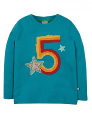 FRUGI Tričko z BIO bavlny s dlhým rukávom Magic No.5