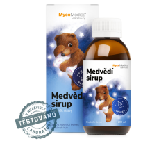 MycoBaby Medvědí sirup z vitálních hub a bylinek 200ml (Spánek)