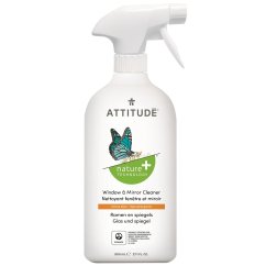 Attitude Čistič na sklo a zrcadla s vůní citronové kůry s rozprašovačem 800 ml