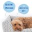 Project Blu Pelech pro psa Goa domino bed – Grey chevron