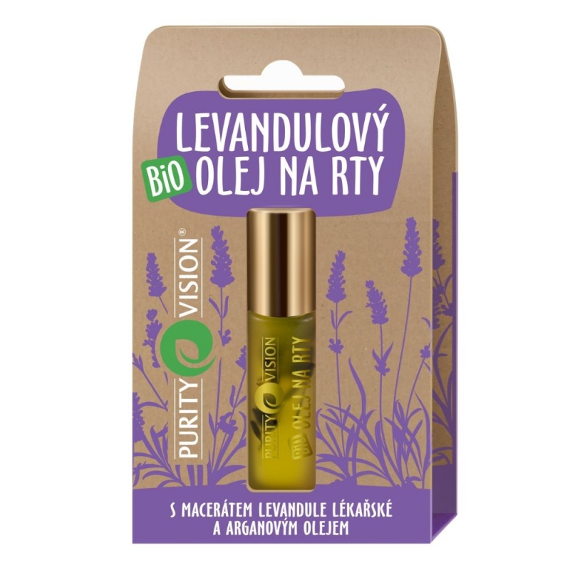 Purity Vision Levandulový olej na rty BIO 10ml