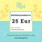 Elektronický darčekový poukaz BioRegál v hodnote 25 EUR
