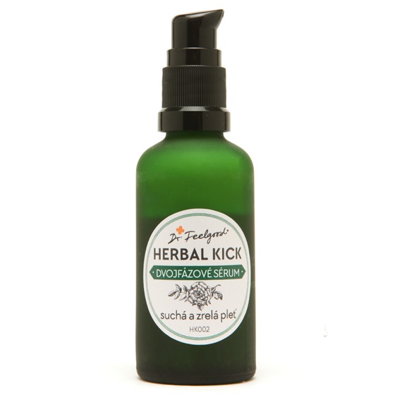 Dr. Feelgood Herbal Kick Sérum pro zralou a suchou pleť 50ml