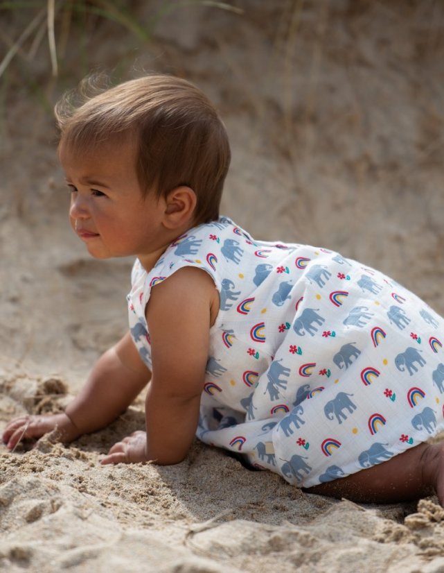 FRUGI šaty s kalhotkami z BIO bavlny DOLLY