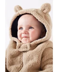 FRUGI teplý overal TEDDY s uškami
