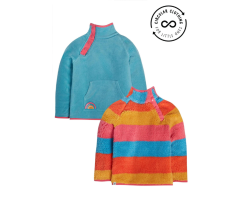 FRUGI Fleecová Obojstranná Mikina CORAL I.
