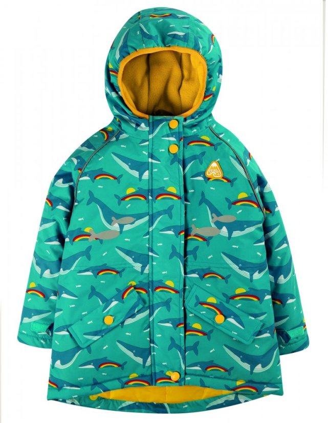 FRUGI Nepremokavá bunda Explorer Veľryba