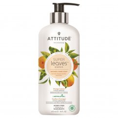 Attitude Mýdlo na ruce Super Leaves s detoxikačním účinkem, pomerančové listy 473ml