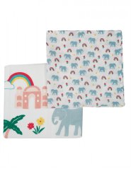 FRUGI Mušelínová plienková osuška - 2-balenie