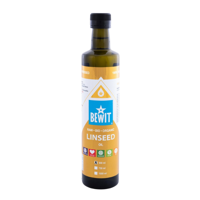 BEWIT Lněný olej BIO RAW
