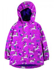 FRUGI Nepremokavá bunda Puddle Buster Jednorožec