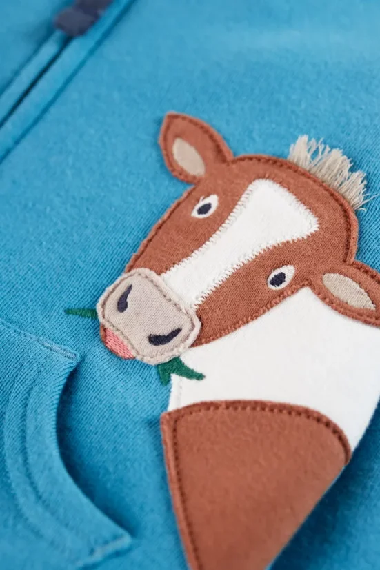 FRUGI Mikina z organické bavlny BÝČEK