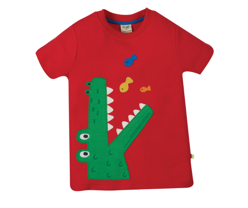 FRUGI Tričko z BIO bavlny s krátkým rukávem CROC