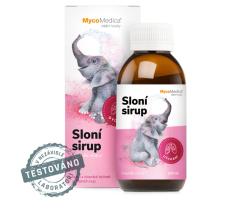 MycoBaby Sloní sirup z vitálnych húb a byliniek 200ml (Dýchanie)
