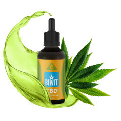 Bewit CBD Pure 500mg Konopný olej 50ml bioregal