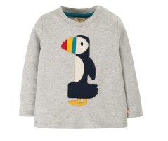 FRUGI Tričko z BIO bavlny s dlhým rukávom Magic No.1