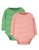 FRUGI Body z BIO bavlny s dlouhým rukávem 2-balení
