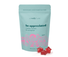 Vely-be appreciated™ Gumené vitamíny pre silné vlasy bioregal
